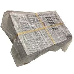 新聞紙 15kg（未使用・チラシなし・予備紙）ペット用トイレ、緩衝材、梱包材、習字などに