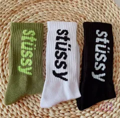 【新色追加】Stussy ステューシー ソックス 三足セット