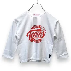 【アウトレット】キッズ　長袖Tシャツ　120サイズ　ホワイト　白　ロンT　ガールズ　子供服