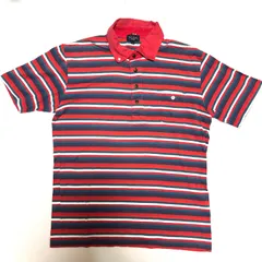 Paul Smith JEANS ポールスミスジーンズ マルチボーダー ポロシャツ L 古着