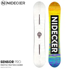   スノーボード 板 24-25 ナイデッカー センサープロ NIDECKER SENSOR PRO フリースタイル トゥルーツイン パーク キッカー 日本正規品のサムネイル