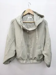 ◇ OMNES オムネス ジップアップ ボリュームスリーブ ショート丈 長袖 ジャケット サイズF ライトグリーン系 レディース P  【1404040013843】のサムネイル