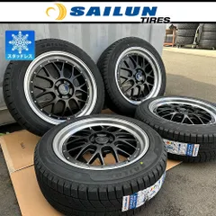 1台分限定  B品 新品スタッドレス CX8 CX5 デリカ D5 T32 エクストレイル 19インチ タイヤホイール SAILUN Arctic EVO 225/55R19のサムネイル