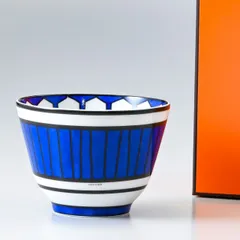 残3日最終値下！エルメス　 ブルーダイユール ラージボール No.3 茶碗　飯碗 残3日最終値下！エルメス ブルーダイユール ラージボール No.3 茶碗 飯碗