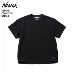 ［2025新作］NANGA ナンガ ドットエア コンフィーティー DotAir COMFY TEE UNISEX PBLK L