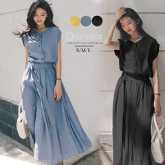 シャツワンピース レディース 秋冬 ベルト付き ロング ノースリーブ ポリエステル