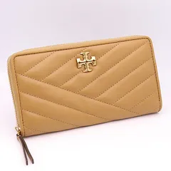 美品 トリーバーチ 長財布 カードポケット×8 ブラウン系 YSD