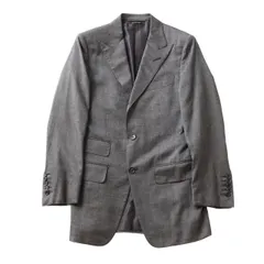 トムフォード TOM FORD リネン シルク テーラードジャケット 44 TOM FORD - 【美品】トムフォード スーツ グレンチェック