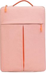 YSuqiBB Compatible Laptop Bag, 11/12/13/14/15/15.6/16 Inch, Fashionable Bag, Portable, Simple, Durable, Scratch-Resistant, PC Storage Bag, PC Protective Cover (Pink, 13/14 Inch)