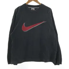【中古】NIKE 90s スウェット L ブラック ナイキ[10]