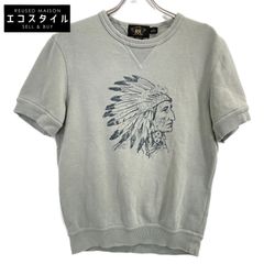 RRL ダブルアールエル ネイティブアメリカンプリント スウェットシャツ S