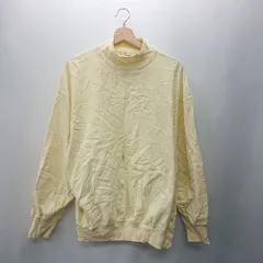 ◇ ⊂ BEAUTY&YOUTH ビューティ&ユース UNITED ARROWS 長袖 トレーナー サイズF イエロー レディース E  【1410100068845】