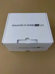 Speed Wi-Fi HOME 5G L13 本体 未使用 Speed Wi-Fi HOME 5G L13 本体