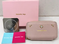 Samantha Vega(サマンサ ベガ) シンプルビジュー キーケース / ピンク 【C0627-007】
