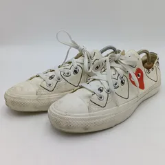 CONVERSE コンバース  Chuck Taylor All Star 70 Low チャックテイラーオールスター70ロー スニーカー ホワイト COMME des GARCONSコラボ メンズ 26cm C-2-2