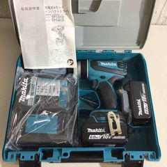 【未使用品】★純正バッテリー2個&充電器付き フルセット★マキタ(makita) コードレス4モードインパクトドライバー TP141DRGX【戸田店】