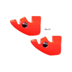 ヤマシタ エギ王 TRシンカー 20g 釣り 1箱2個入 マスクシンカー 仮面型 イカ釣り エギング YAMASHITA ヤマリア オレンジ