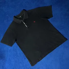 BURBERRY(バーバリー ) 黒 半袖 カラーTシャツ