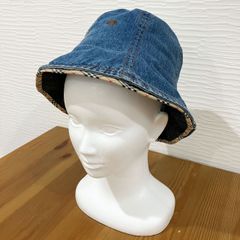 BURBERRY・バーバリーブルーレーベル・帽子ハット・ノバチェック