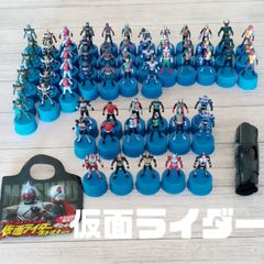 仮面ライダー　ボトルキャップ　コレクション　フィギュア　64個　あ1.38