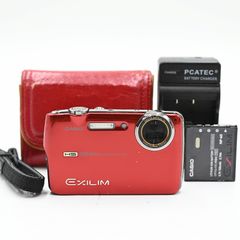 CASIO カシオ デジタルカメラ HI-SPEED EXILIM EX-FS10 レッド コンパクトデジタルカメラ 【中古】
