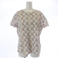 希少 美品 エルメス カットソー Tシャツ フラミンゴパーティ サイズ38 色映57cm