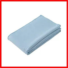 【匿名配送】ブルー アスカタオル(Aska Towel) 「 サラッとドライ フェイスタオル」 ブルー　40㎝×90㎝　光触媒マイクロファイバー アスカタオル 