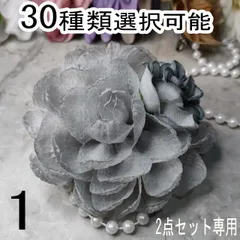 コサージュ  2点セット専用卒業式　入学式　卒園式　 30種類選択可　入園式 結婚式 発表会 ＊フォーマルコサージュ＊パールブローチ