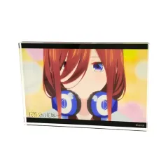 【中古】アクリルスタンド・アクリルパネル 中野三玖A 推しアクリルブロック 「五等分の花嫁∽」