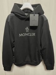 新品☆MONCLER Hoodie Sweater パーカー S 黒色 女性用 人気の