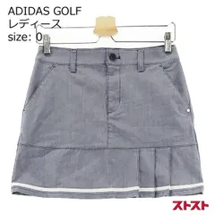 ADIDAS GOLF アディダスゴルフ ストレッチスカート シャンブレー ブルー系 S ［240001873383］#のサムネイル