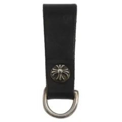 CHROME HEARTS (クロムハーツ) BELT LOOP D RING ベルトループ Dカンクロスボールボタン ベルトループ ブラック 国内ギャラ有りのサムネイル