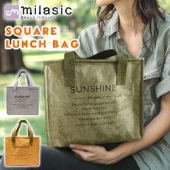 ランチバッグ 【MILASIC公式】保温保冷 大容量【折りたたみ・軽量・撥水】おしゃれトート お弁当入れ メンズ レディース 学校・オフィス・アウトドア対応