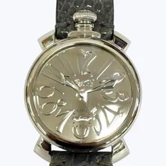 専用❗GaGa MILANO　マニュアーレ48MM　純正ベルト　手巻き式　腕時計 GAGA MILANO Manuale 48mm,5015S SWISS製(マヌアーレ48mm