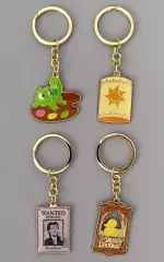 【中古】キーホルダー 集合 キーチェーンセット(4点セット) 「塔の上のラプンツェル ラプンツェルのランタンフェスティバル」 東京ディズニーシー限定 ファンタジースプリングスグッズ