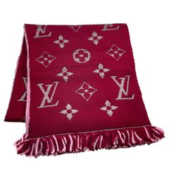 LOUIS VUITTON】ルイ・ヴィトン エシャルプ ロゴマニア デュオ