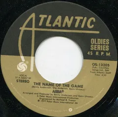 米7” ABBA The Name Of The Game / Take A Chance On Me OS13205 Atlantic /00080