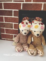 dead stock 00s ジンボリー GYMBORee カラフルドットニット帽 ビーニー