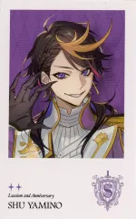 【中古】キャラカード 闇ノシュウ(メッセージ入り) 「バーチャルYouTuber にじさんじ NIJISANJI EN ランダムチェキ風カード」 Luxiem 2nd Anniversary