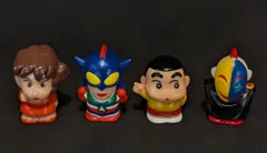 バンダイ クレヨンしんちゃん 指人形セット 4体のみ