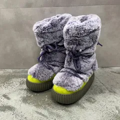 YELLO グレーファーブーツ Mサイズ 箱付き