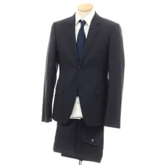 【中古】エンポリオ アルマーニ EMPORIO ARMANI ウールシルク 2つボタンスーツ ダークネイビー【サイズ44】【メンズ】のサムネイル