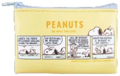 【中古】バッグ スヌーピー(イエローフラワー) 「PEANUTS(SNOOPY) シークレットフラットミニポーチ コミック」
