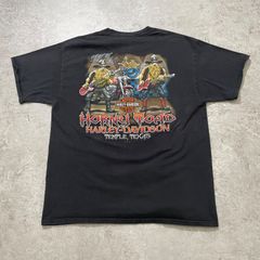 ハーレーダビッドソン 半袖Tシャツ ブラック L【ST168】