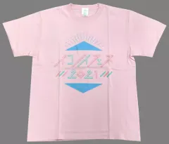 【中古】衣類 イコールラブ(=LOVE)＆ノットイコールミー(≠ME) Tシャツ ピンク Mサイズ 「イコノイフェス 2021」