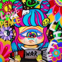 2023年製作】Abductioo（アブダクション） 現代アート イラスト