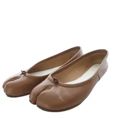 マルタンマルジェラ 22 Martin Margiela 22 メゾンマルジェラ タビ Tabi バレリーナ パンプス フラット レザー 36 ブラウン /YO22 ■SHのサムネイル