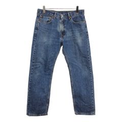 Levi's リーバイス 505 デニムパンツ ブルー(メンズ W36 L30)中古 古着 U8498