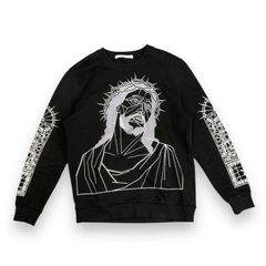 イエス・キリスト プリント スウェット XXS ブラック　GIVENCHY GIVENCHY(ジバンシィ) / スウェット/XXS/コットン/BLK/JESUS IS