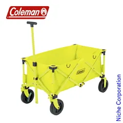 Coleman - 新品●コールマン アウトドアワゴン●イエロー アウトドアキャリー カート Amazon | Coleman(コールマン) キャリーカート アウトドアワゴン